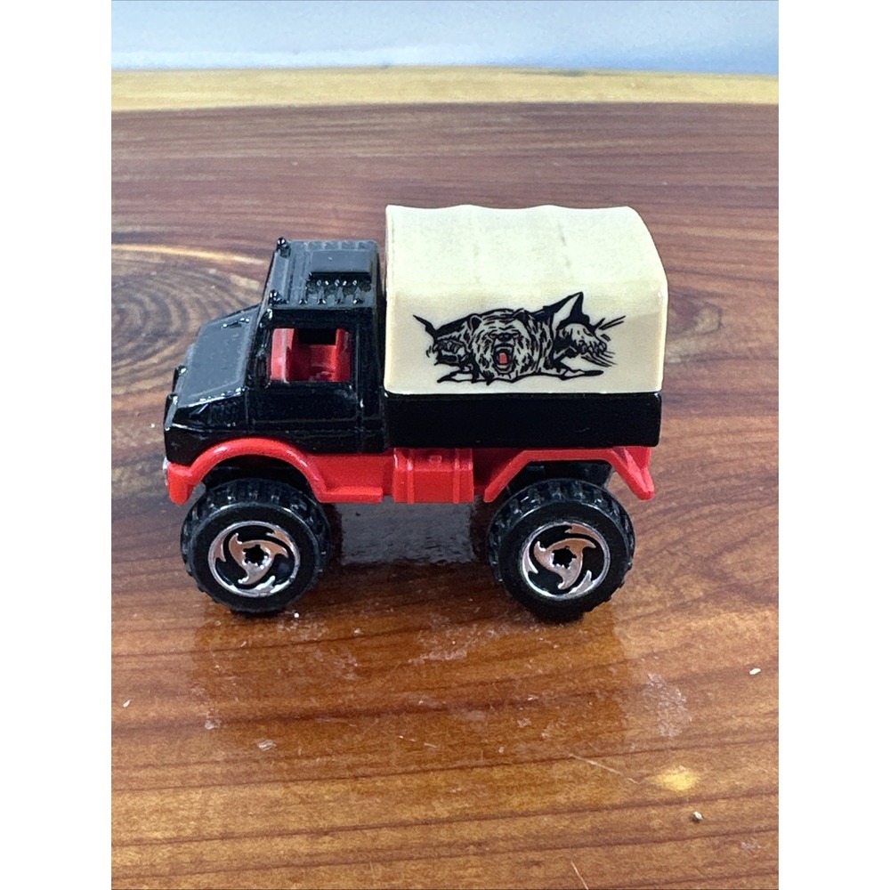 Vintage 1990 Hot Wheels Military Vehicle Bear Unit Die-Cast‎ Toy Car Jeep Truck